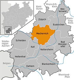 Karte Mechernich 250x270